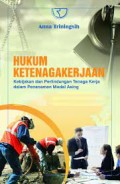 Hukum Ketenagakerjaan:kebijakn dan perlindungan tenaga kerja dalam penanaman modal asing/Anna Triningsih
