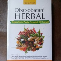 Obat-obatan herbal/Handriani kristanti