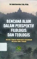 Bencana alam dalam perspektif filologis dan teologis/Islah Gusmian