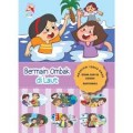 Bermain ombak di laut/Siswa SDN 02 Cidora Banyumas