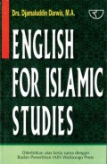 English for Islamic studies / Djamaluddin Darwis