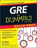 GRE For Dummies: Quick Prep