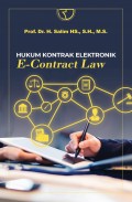 Hukum kontrak elektronik E-Contract law/Salim HS