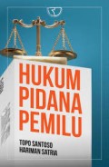 Hukum pidana pemilu/Topo Santoso