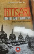 Intisari hukum adat indonesia (dalam kajian kepustakaan)/Tolib Setiady