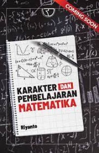 Karakter dan Pembelajaran Matematika/Riyanto