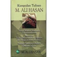 Image of Kumpulan tulisan M. Ali Hasan/M. Ali Hasan