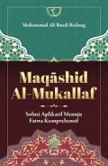 Maqashid al-syari'ah metode ijtihad dan pembaruan hukum keluarga islam/Agus Hermanto