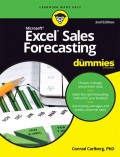 Microsoft Excel Sales Forecasting for dumming