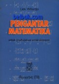 Pengantar Matematika untuk (maha)siswa sosial-ekonomi