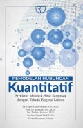 Pemodelan hubungan kuantitatif struktur molekul-sifat senyawa dengan teknik regresi linear/Uripto Trisno Santoso