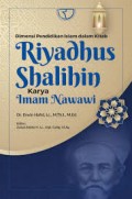 Dimensi pendidikan islam dalam kitab riyadhus shalihin karya imam nawawi/Erwin Hafid