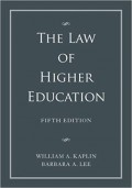 The Law of Higher Education