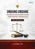 Undang undang pembentukan peraturan perundang undangan beserta penjelasannya/Litnus