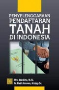 Penyelenggaraan pendaftaran tanah di indonesia/Waskito