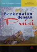 Berkenalan dengan puisi/Suminto A sayuti