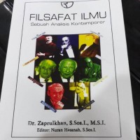 Filsafat Ilmu Sebah Analisis Kontemporer/Zaprulkhan