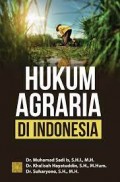 Hukum Agraria/I Ketut Oka Setiawan