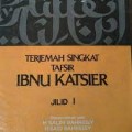 Terjemah Singkat Tafsir Ibnu Katsier Jilid 1 / Salim Bahreisy