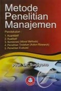 Metode Penelitian Manajemen /Sugiyono