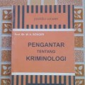 Pengantar tentang kriminologi/W.A. Bonger